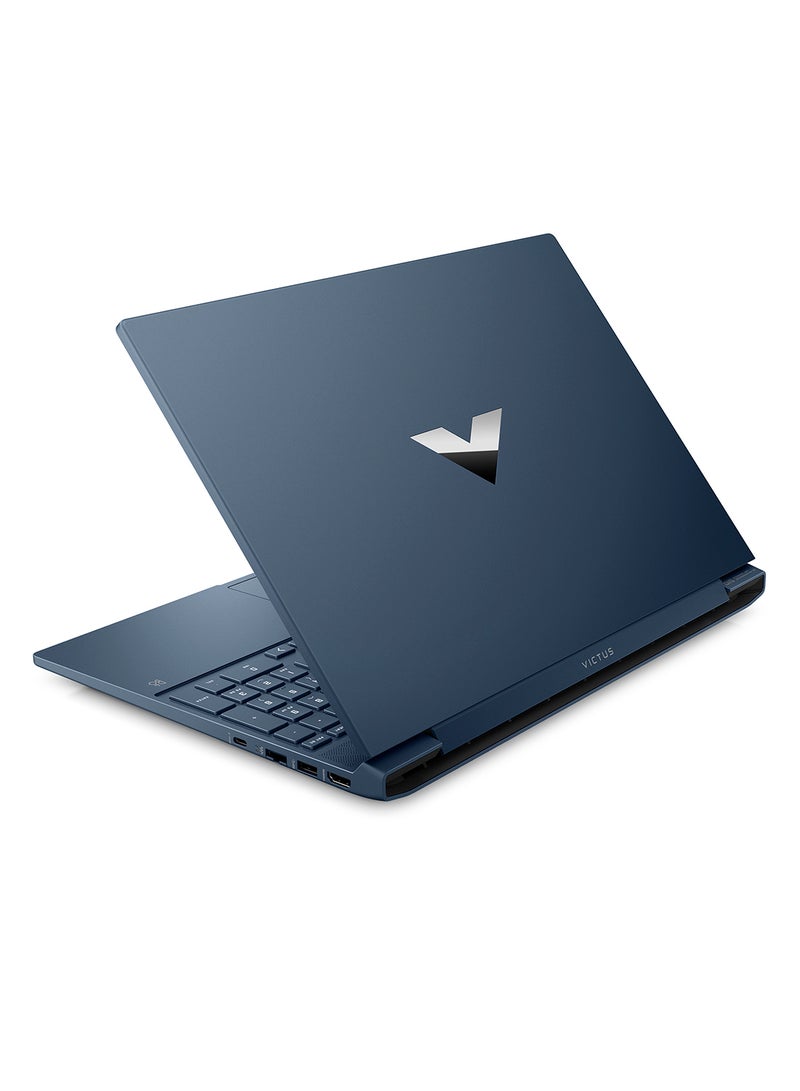 HP - Victus 15-fa0092ne Gaming Laptop With 15.6-Inch Display, Core i5-12450H Processor/16GB RAM/512GB SSD/GeForce RTX 3050 Graphics/Windows 11 English/Arabic Performance Blue - Image 1