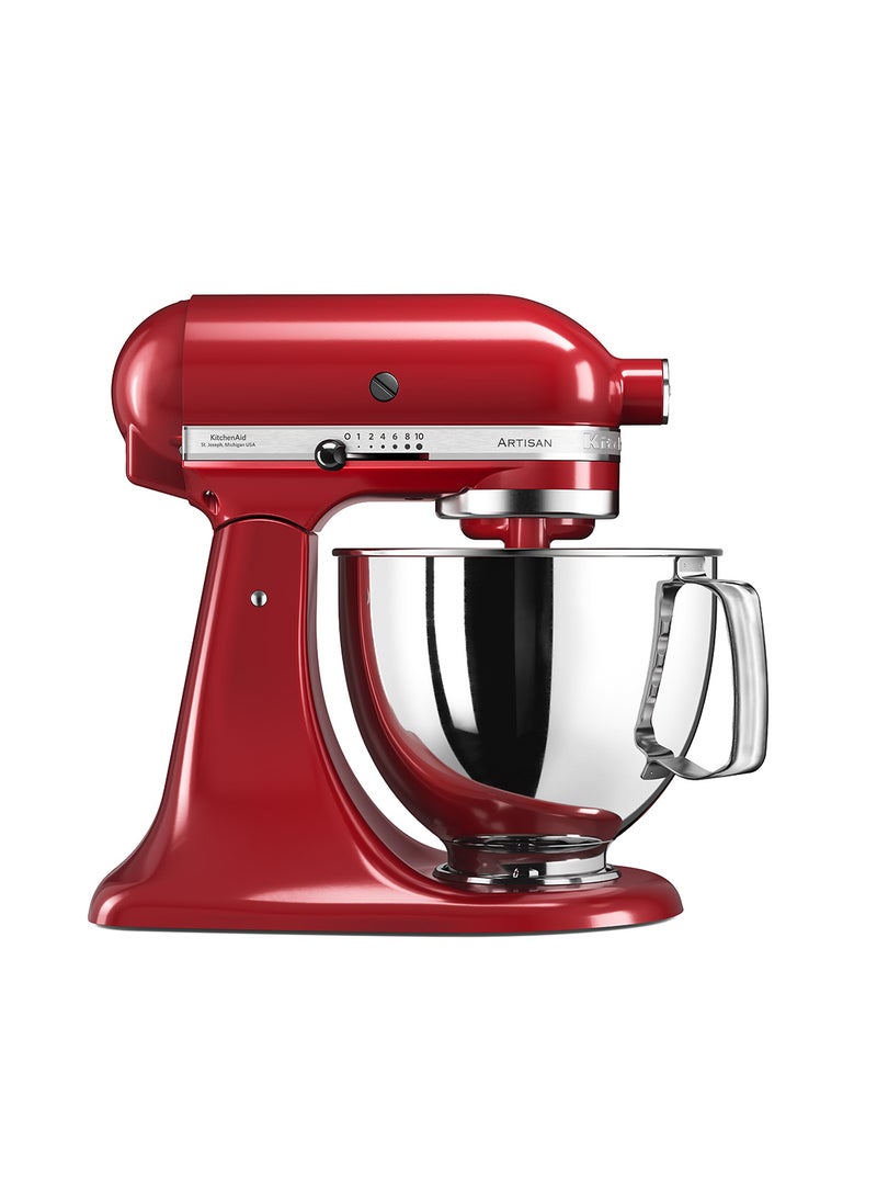 KitchenAid - Artisan Tilt-Head Stand Mixer 4.8 L 300 W 5KSM125BER Empire Red - Image 1