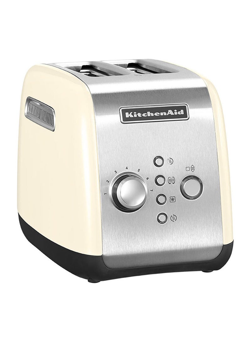 KitchenAid Toaster 2 Slice Automatic 1100 W 5KMT221BAC Almond Cream  - Image 1