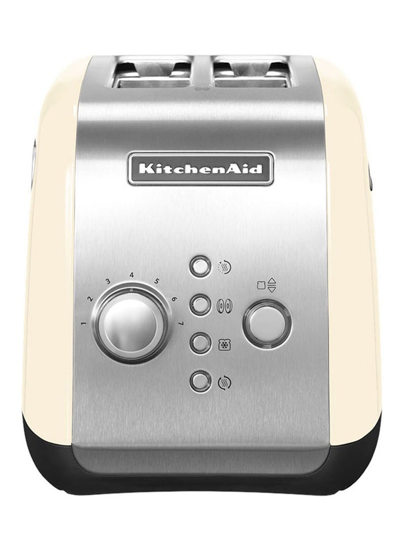 KitchenAid Toaster 2 Slice Automatic 1100 W 5KMT221BAC Almond Cream  - Image 2