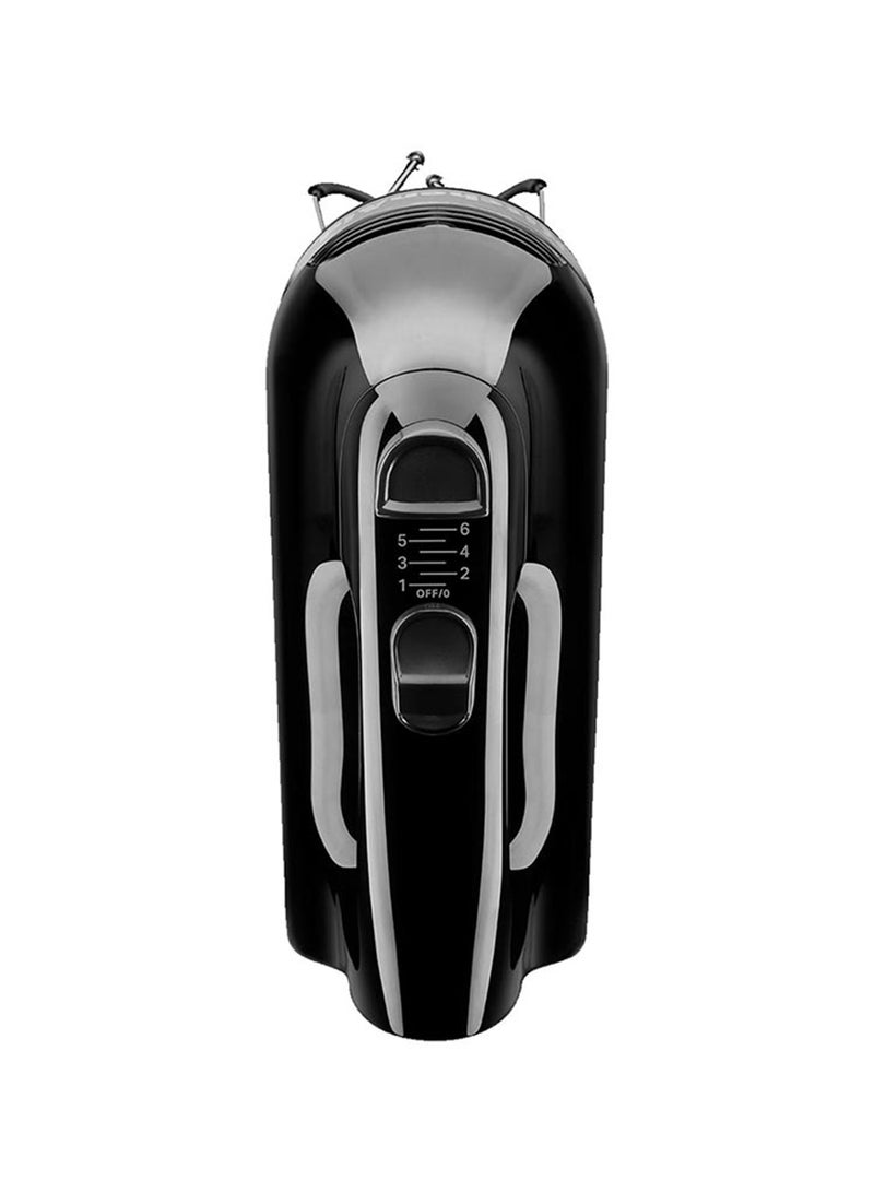 KitchenAid - Hand Mixer 6 Speed With Flex Edge Beaters 60 W 5KHM6118BOB Onyx Black - Image 1