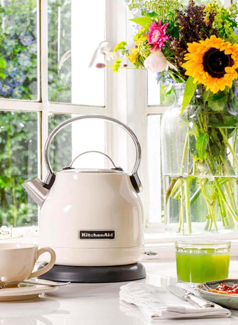 KitchenAid - Kettle 1.25 L 2200 W 5KEK1222BAC Almond Cream - Image 1