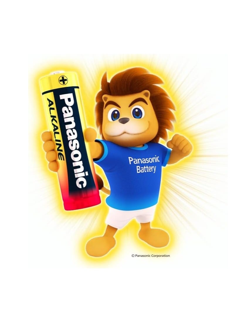 Panasonic - 2 Pcs Long-Lasting Advanced Power AA2 Alkaline Battery 1.5 V Red - Image 1