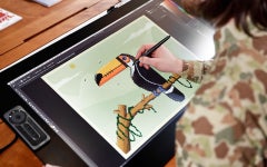 Wacom Cintiq Pro 24 Touch Graphic Tablets Black  - Image 5
