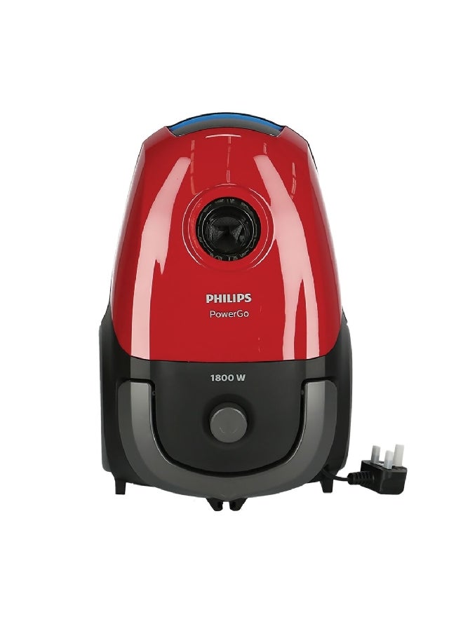 Philips 2000 Series Bagged Vacuum Cleaner 3 L 1800 W FC8293/61 Red/Black - Image 2