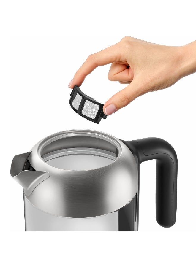 Philips - 5000 Series Contemporary Electric Kettle 1.7 L 2200 W HD9339/81 Silver - Image 1