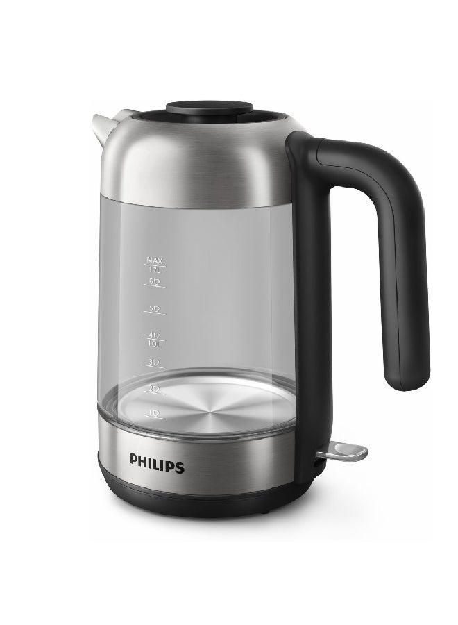 Philips - 5000 Series Contemporary Electric Kettle 1.7 L 2200 W HD9339/81 Silver - Image 1