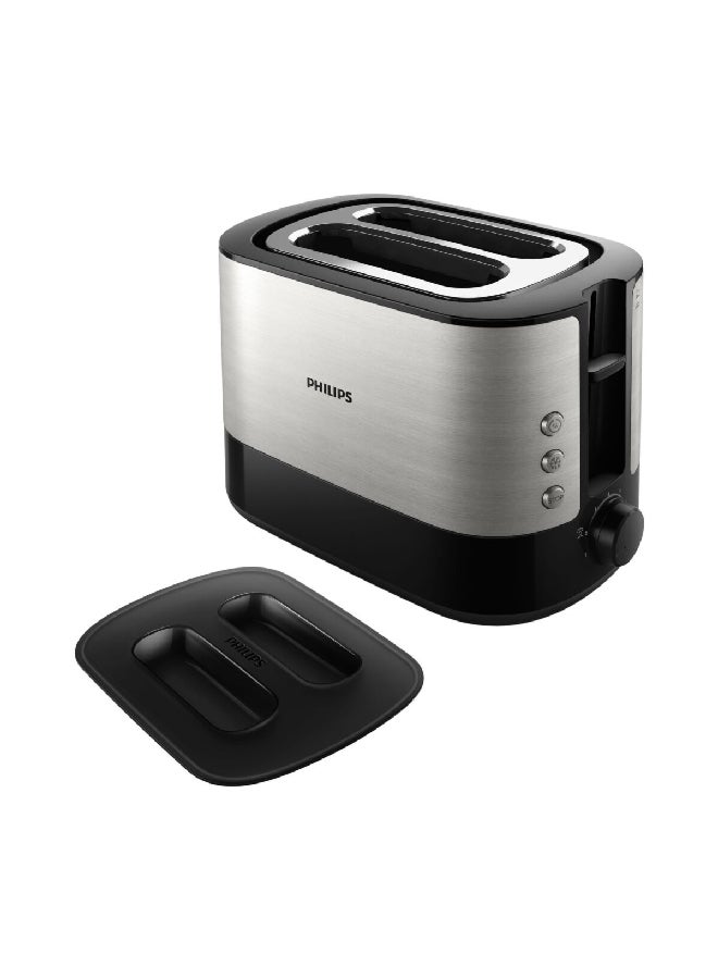 فيليبس محمصة شرائح مزدوجة مجموعة Viva 1000 W HD2637/91  - Image 1