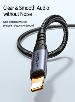 JOYROOM Audio-Transfer Series AUX Audio Cable (Lightning To 3.5Mm) 1.2M Black  - Image 2