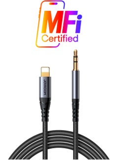 JOYROOM Audio-Transfer Series AUX Audio Cable (Lightning To 3.5Mm) 1.2M Black  - Image 1