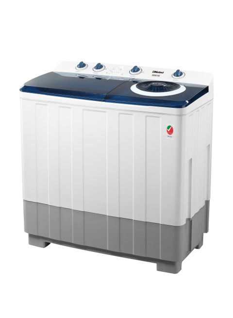15Kg Top Load Washing Machine, Advanced ABS Control, Ocean Blue Cover, 4-Star Efficiency 15 kg 660 W NWM1700 Grey