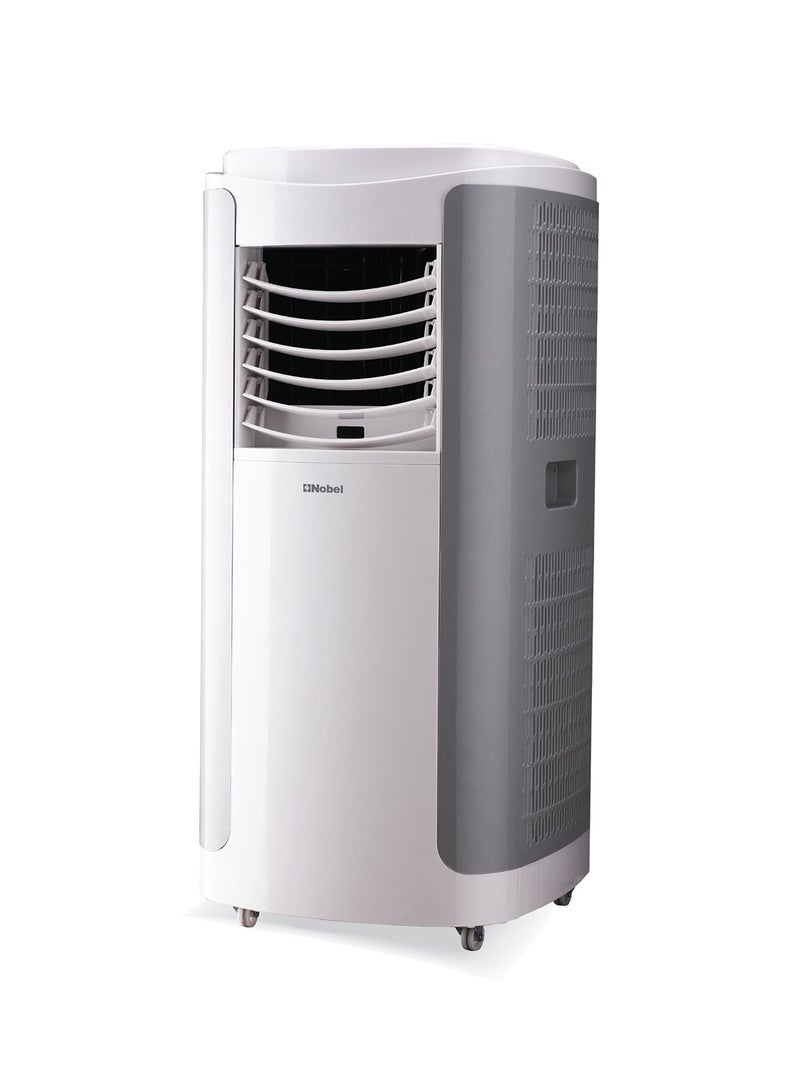 Nobel - Portable Air Conditioner 3-in-1 Cooling Fan, Dehumidifier, 420m3/h Airflow, Eco-Friendly, Quiet Operation, Digital Thermostat, with Remote Control 1610 W NPAC15C White - Image 1