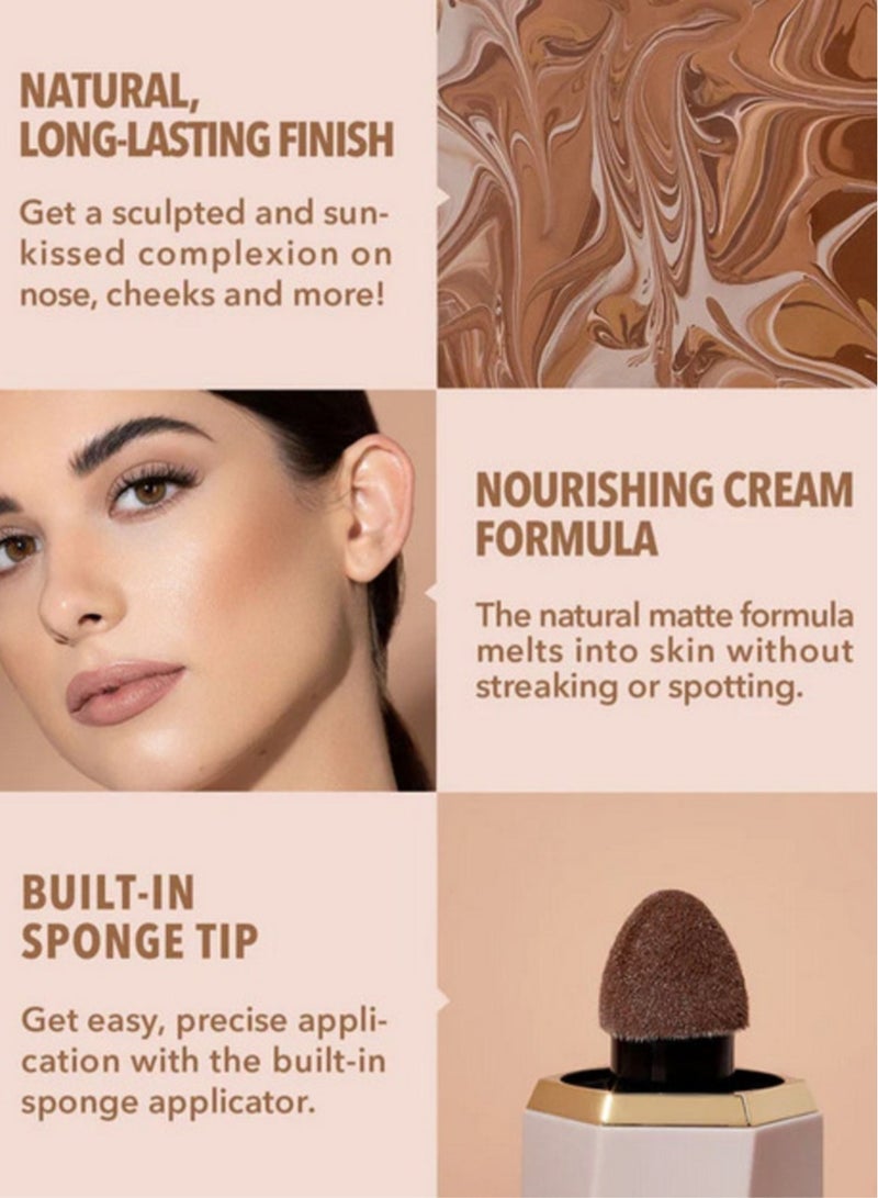 SHEGLAM Sun beam shimmer liquid bronzer Earthy Sepia - Image 2