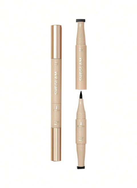 Eye Stamp Foxy With A Pencil Liner Black