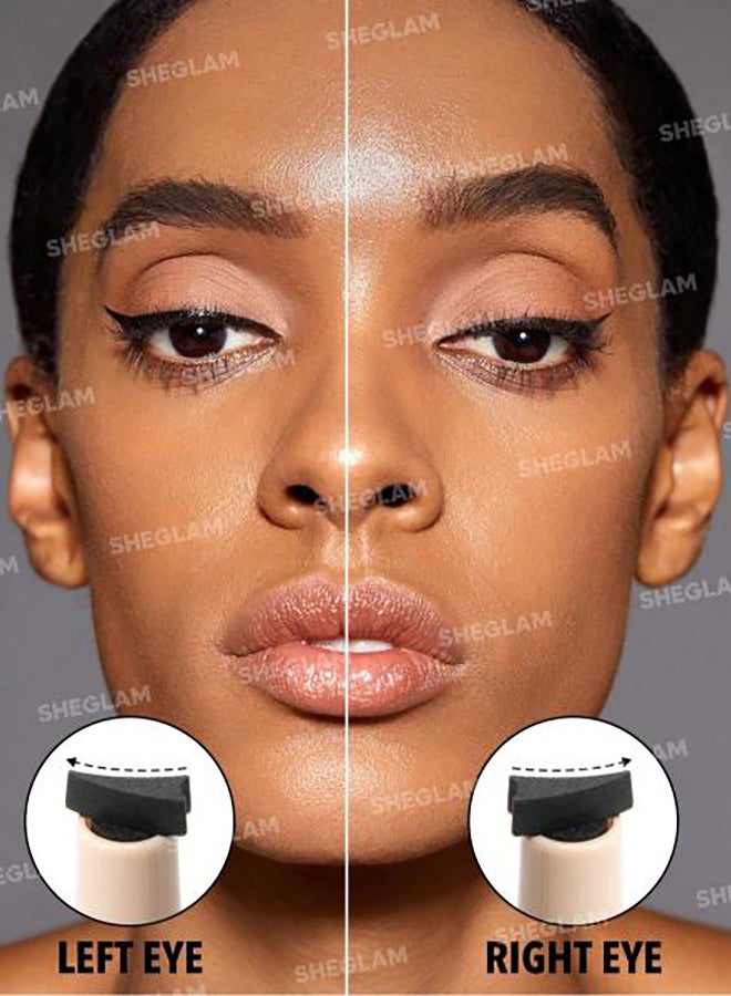 SHEGLAM Eye Stamp Foxy With A Pencil Liner Black  - Image 2