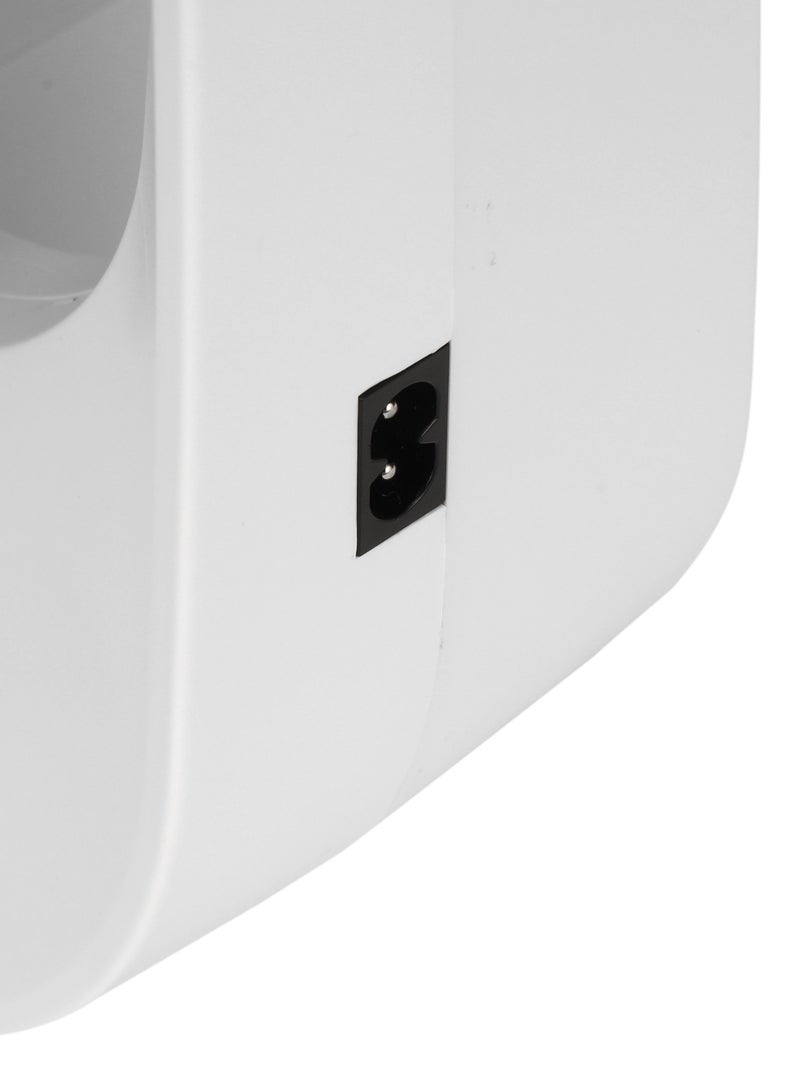Olsenmark - Olsenmark 12" Rechargeable Table Fan with Solar Panel OMF1848, Working Time up to 10 Hours, 3 Speed Controls and 5 Leaf Blades OMF1848 white - Image 1