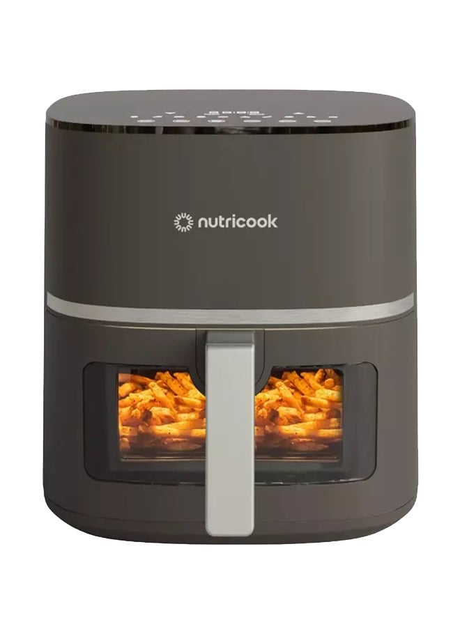 نيوتري كوك - مقلاة هوائية إسينشيالز 5.2 لتر 1500 وات NC-AFE152V-G أسود - Image 1