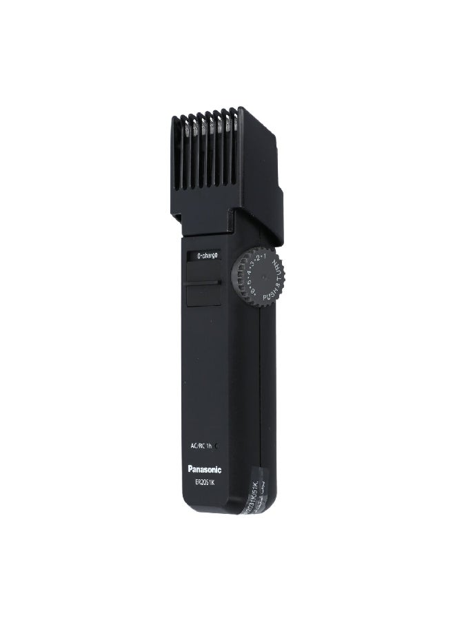 Panasonic 45 Degree Edged Blade Rechargeable Trimmer Black  - Image 3