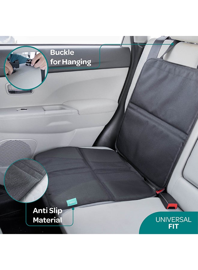 Moon Waterproof Car Seat Protector, Black Prismatic  - Image 3