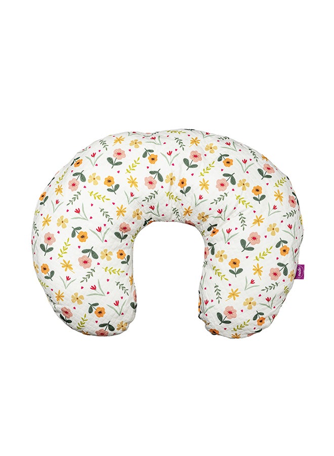 Moon Portable Nursing Breast Feeding Baby Support Pillow Cushion With Washable Zippered Cover  - Image 1