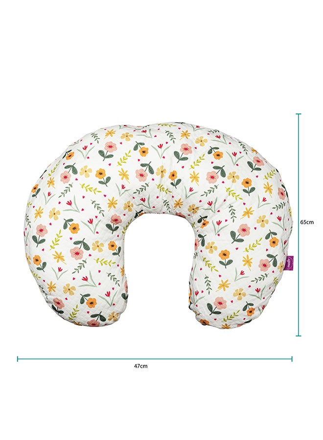 Moon Portable Nursing Breast Feeding Baby Support Pillow Cushion With Washable Zippered Cover  - Image 2