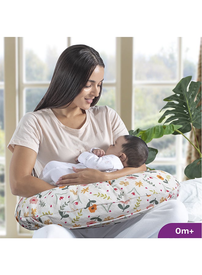 Moon Portable Nursing Breast Feeding Baby Support Pillow Cushion With Washable Zippered Cover  - Image 4
