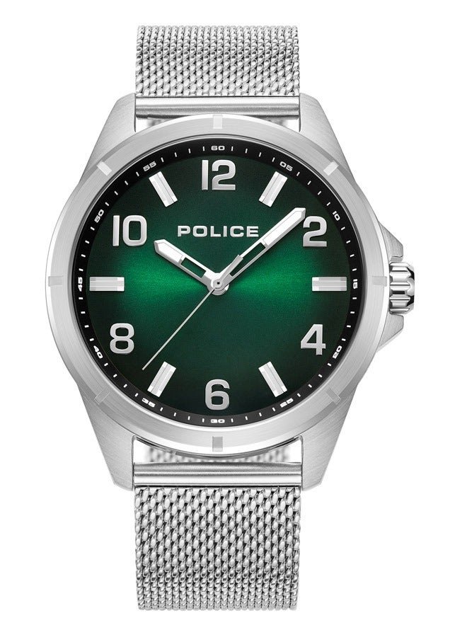 POLICE Men's Analog Round Shape Stainless Steel Wrist Watch PEWJG0018301 42MM - Image 1