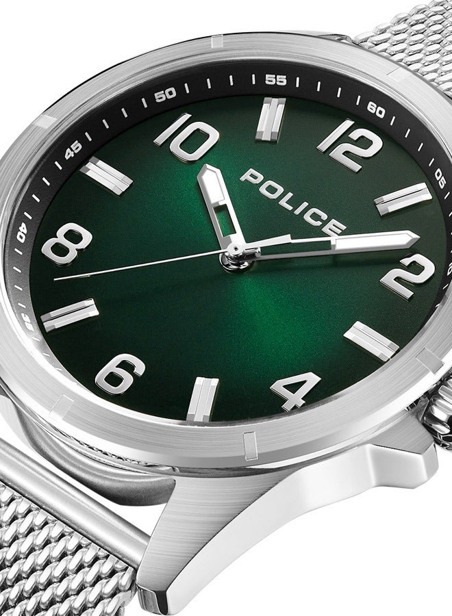 POLICE Men's Analog Round Shape Stainless Steel Wrist Watch PEWJG0018301 42MM - Image 4