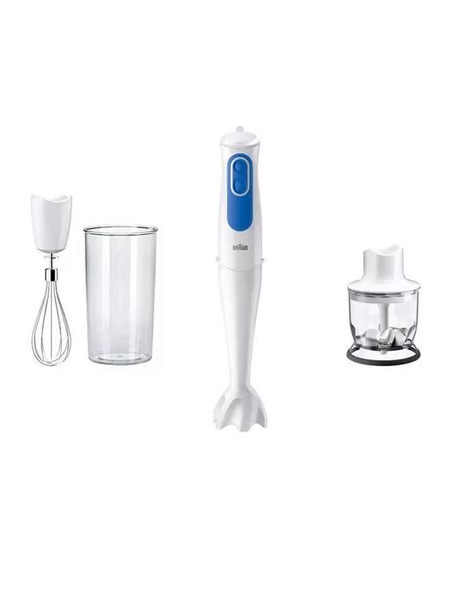 براون دورق خلاط يدوي مالتي كويك 3 سعة 600 مل وقوة 700 وات MQ3025WH/OMELETTE أبيض - Image 2