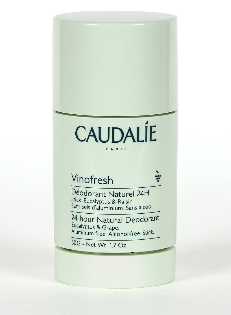 CAUDALIE - Vinofresh Natural Deodorant Stick 50grams - Image 1