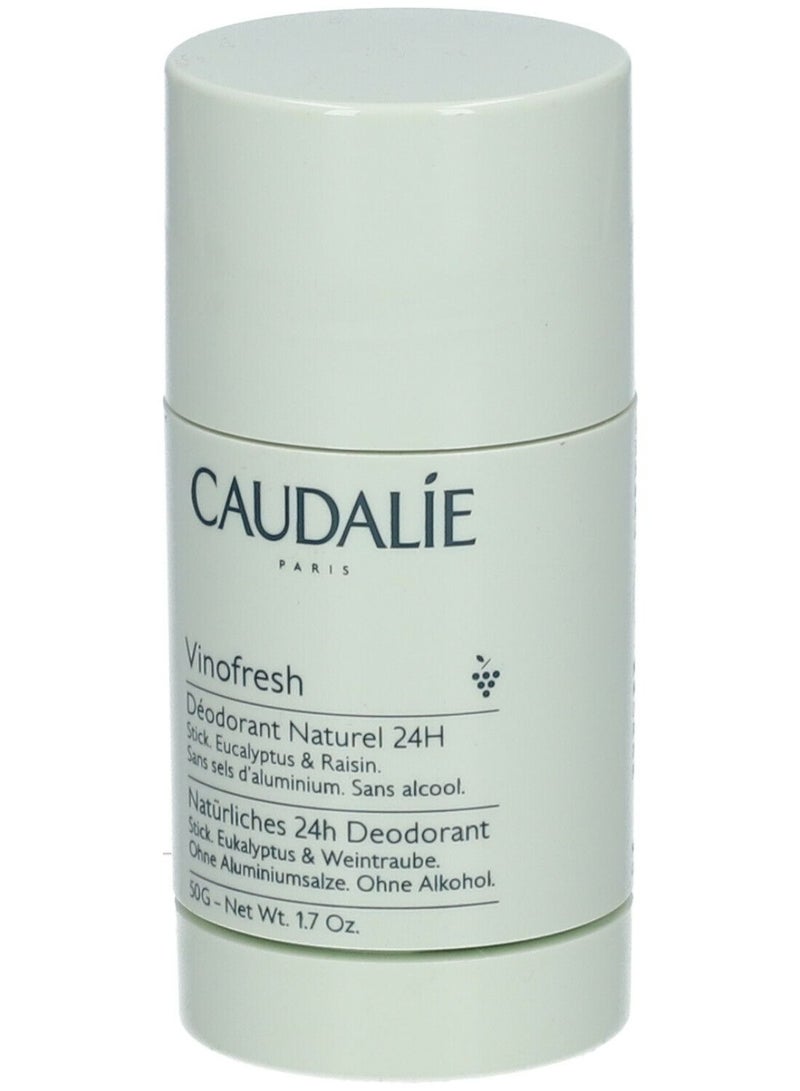 CAUDALIE - Vinofresh Natural Deodorant Stick 50grams - Image 1