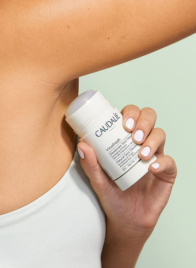 CAUDALIE - Vinofresh Natural Deodorant Stick 50grams - Image 1