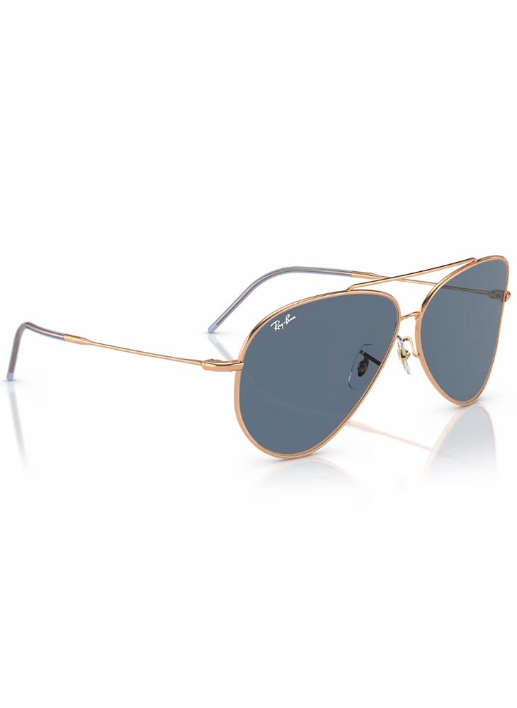 Ray-Ban Aviator Reverse Sunglasses Lens Size 59mm - Image 1