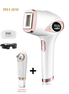 T4 IPL Hair Removal Device, At-Home Laser Hair Removal With Ice Cooling, 500,000 Flashes, 5 Energy Levels, Permanent Painless Epilation For Face Back Leg Arm Armpit Bikini Line
