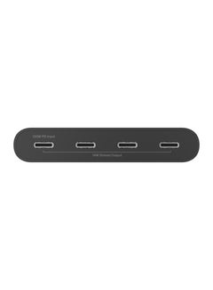 USB-C to 4-Port USB-C Hub - USB-C Portable Adapter And Extender To 4x USB-C Ports, 100W PD 10GBPS Transfer Speed, Great For Multiple Devices, For MacBook, iPad, Chromebook, PC - Black - pnsku/N70051117V/45/_/1709366597/66f88478-950a-4766-9cbb-e6ad3fad32c4