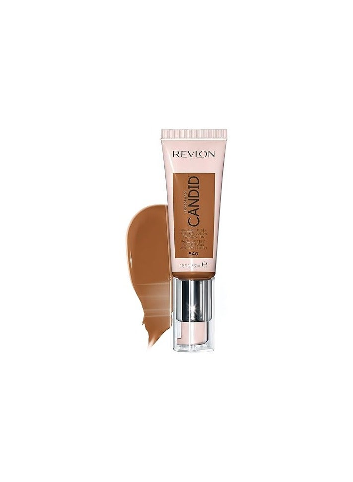 PhotoReady Candid Natural Finish Foundation 540 Walnut