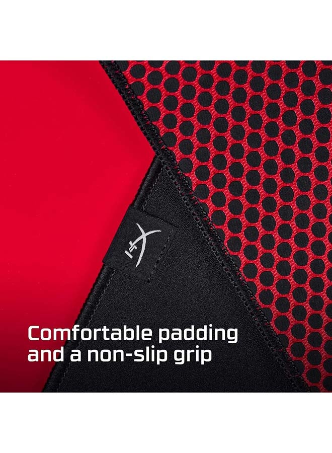هايبركس لوحة ماوس الألعاب HyperX Pulsefire Mat - متوسطة الحجم - سطح قماشي دقيق - خياطة مقاومة للتآكل - قاعدة مطاطية غير قابلة للانزلاق - Image 4