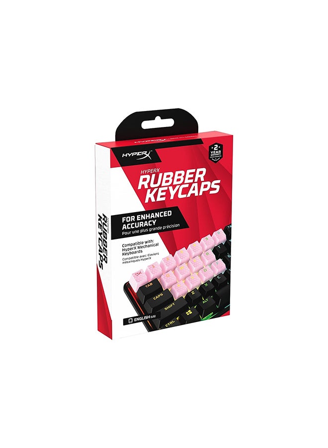 HYPERX - Rubber Keycaps – Gaming Accessory Kit, 19 Keys, English (US) Layout - Image 1