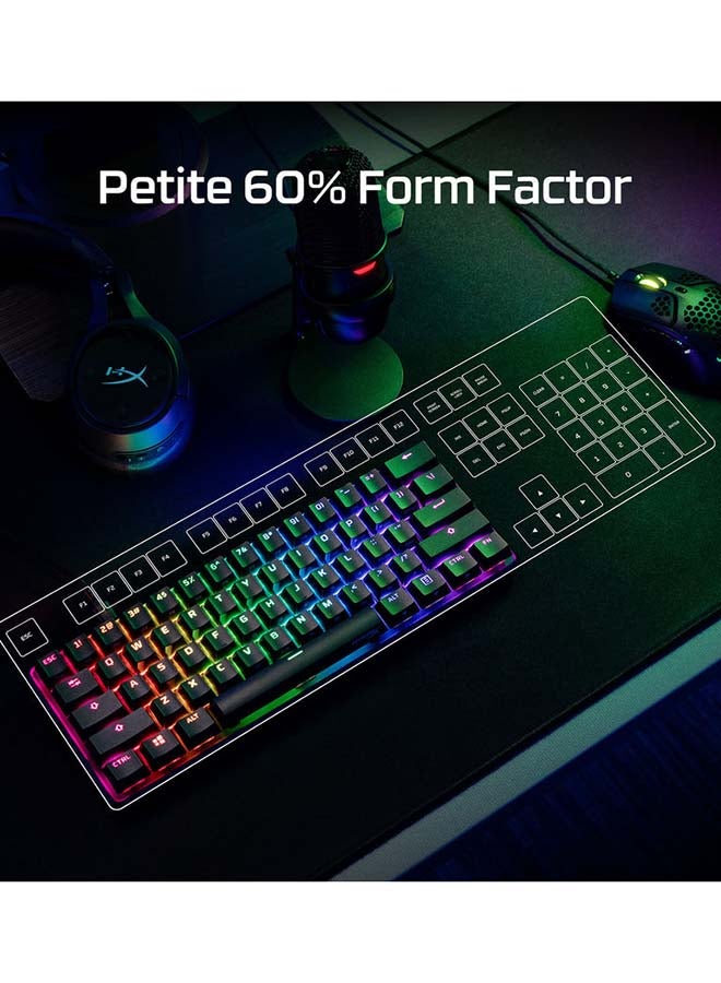 هايبركس لوحة مفاتيح الألعاب الميكانيكية Hyperx Alloy Origins 60 - Image 2