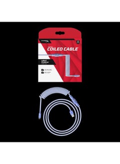 HYPERX Coiled Cable - Light Purple - 1.37m  - Image 4