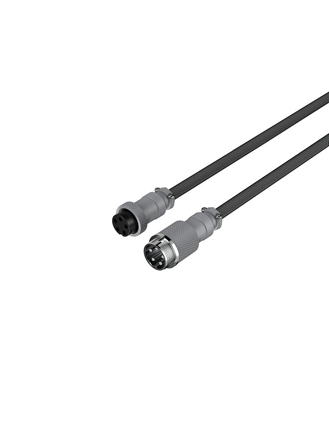 HYPERX - Hyperx Coiled Cable - Grey - 1.37m - Image 1