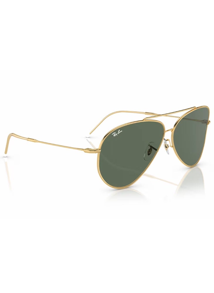 Aviator Reverse Sunglasses - Lens Size:59mm