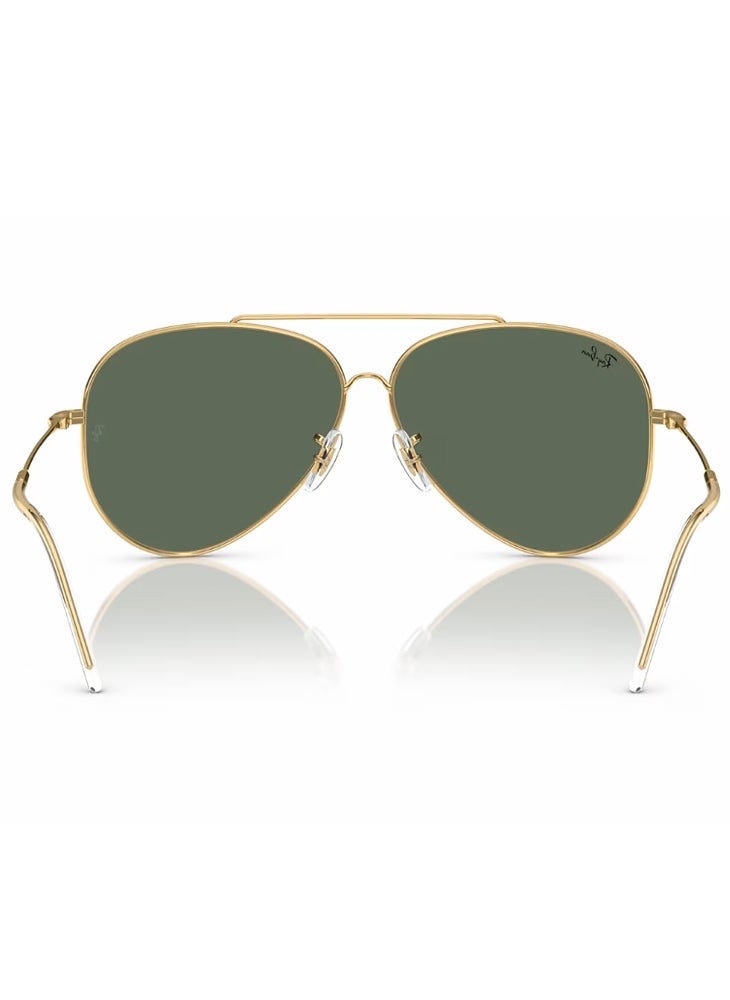 Aviator Reverse Sunglasses - Lens Size:59mm