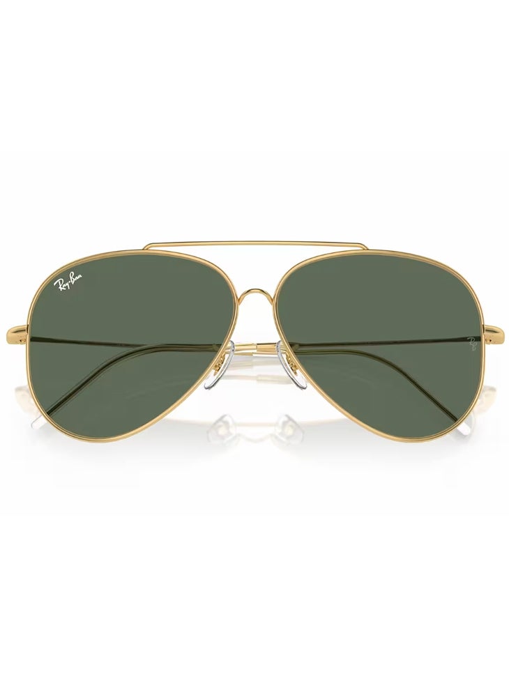 Aviator Reverse Sunglasses - Lens Size:59mm