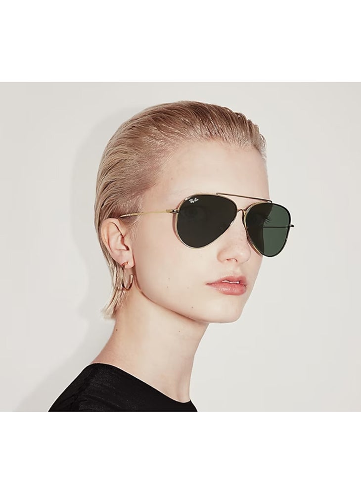 Aviator Reverse Sunglasses - Lens Size:59mm