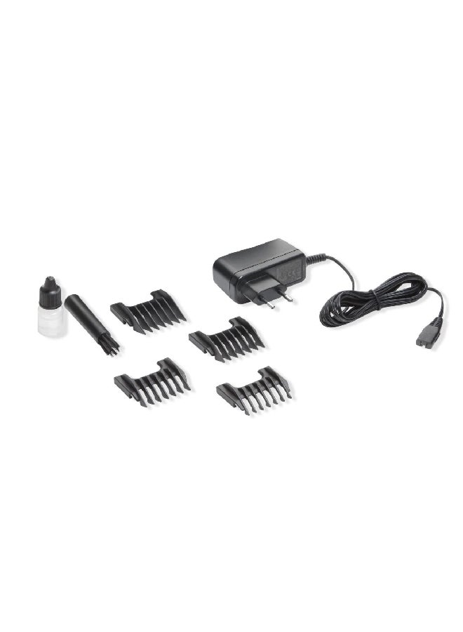 موزر ماكينة قص الشعر اللاسلكية نيو بروفيشنال 7 في 1 مكونة من 8 قطع أسود 4.2 × 4.5 × 17.4 سم 1886-0151 - Image 2