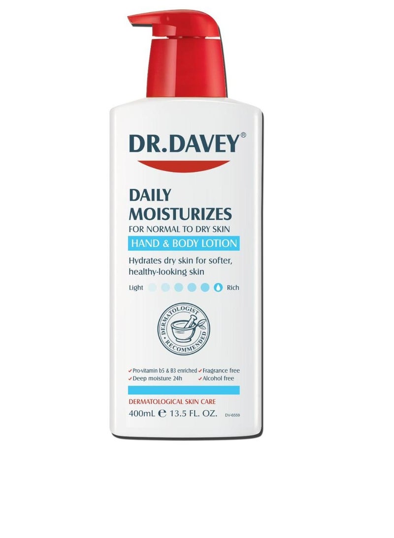 DR. DAVEY Intensive Skin Repair Lotion 400ml