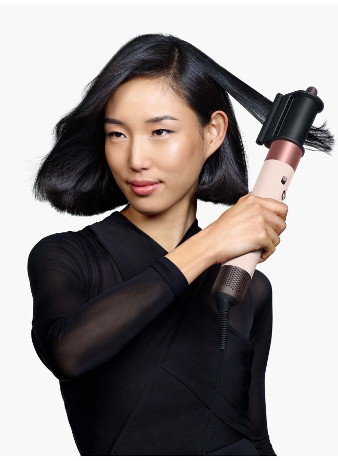 مجفف ومصفف شعر طويل متعدد الاستخدامات من إيروراب، مصنوع من السيراميك - إصدار محدود باللونين الوردي والذهبي الوردي