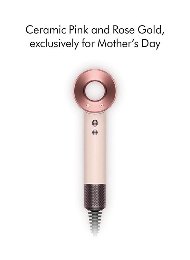 dyson - Supersonic Hair Dryer, Ceramic  - Limited Edition Pink and Rose Gold - Image 1