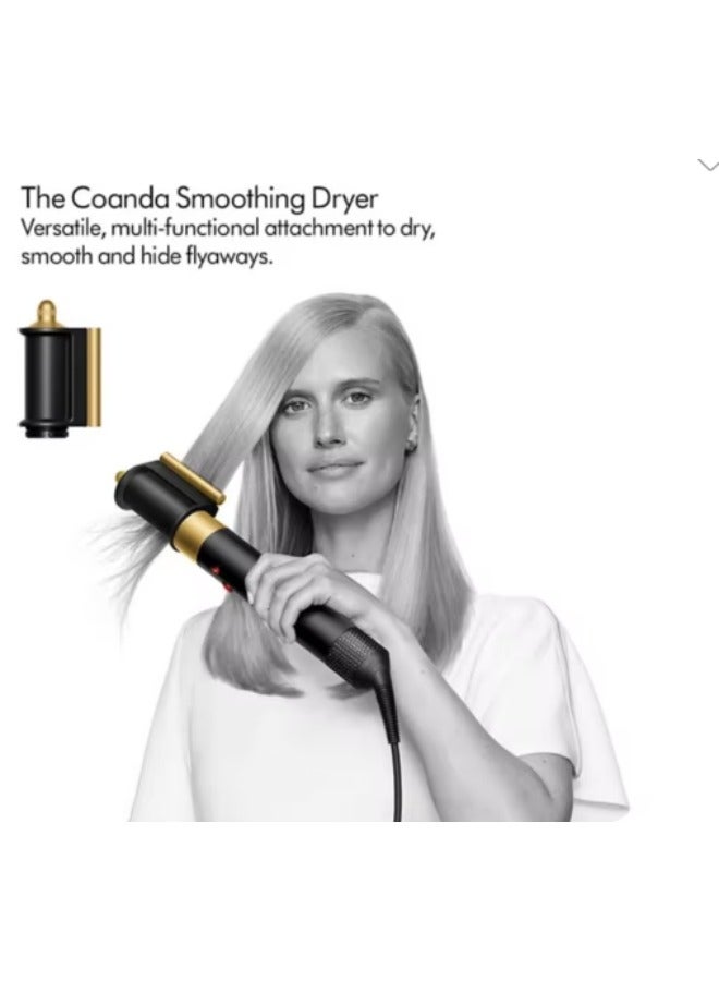 Dyson Airwrap Long Multi-styler and Dryer with Presentation Case Onyx and Gold